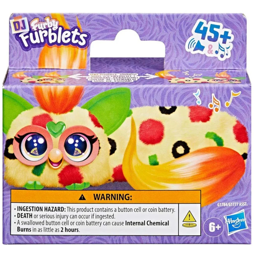 Furby: DJ Furblets Pepp-Oh-Roni interaktív plüss figura - Hasbro