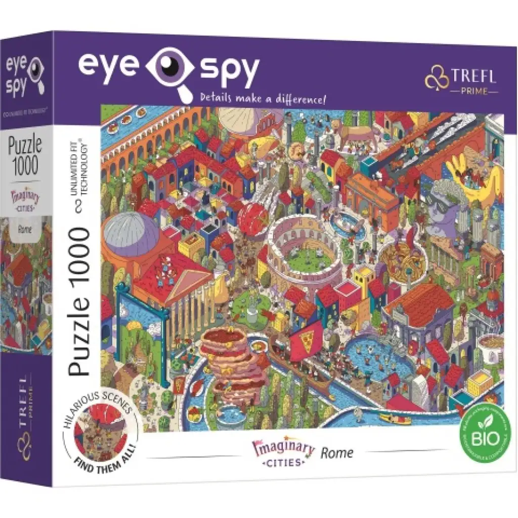 Imaginary Cities: Róma UFT 1000db-os puzzle - Trefl