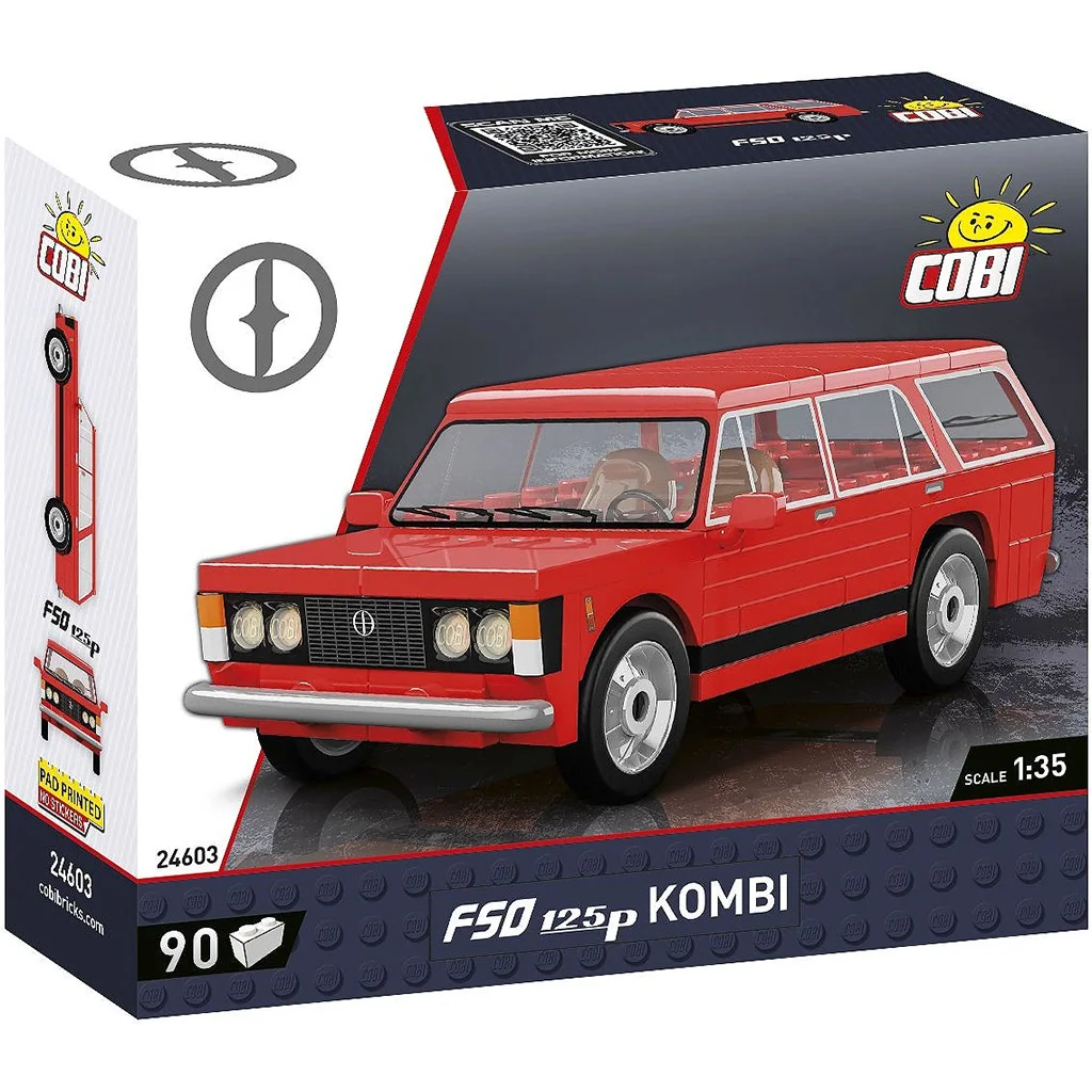 COBI: Polski Fiat 125p Kombi építőjáték (24603)