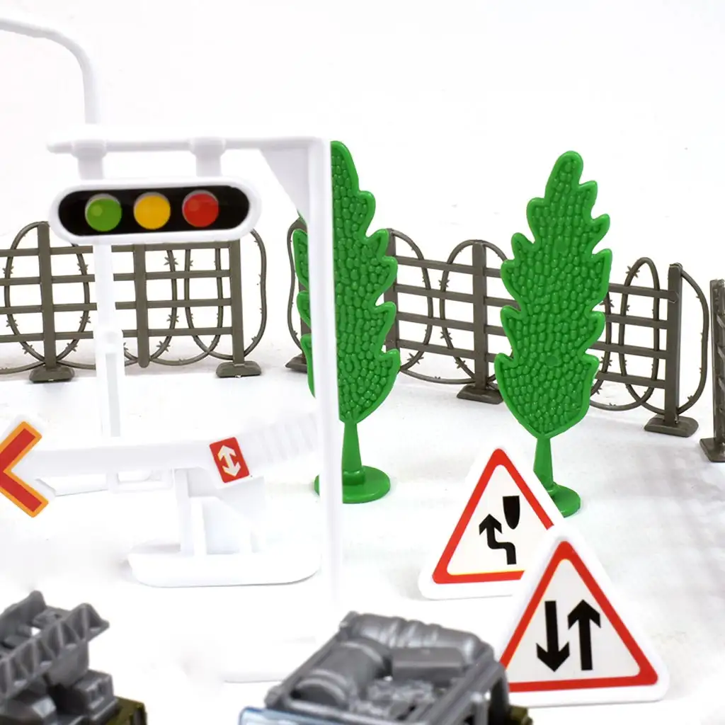 Chariot Die-Cast: Fém katonai járműszett kiegészítőkkel kétféle változatban kép 6