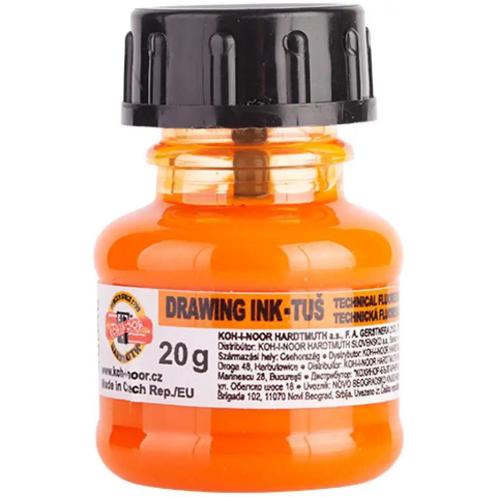 ICO: Koh-I-Noor V0141790102LP neon narancssárga tus tinta 20gramm