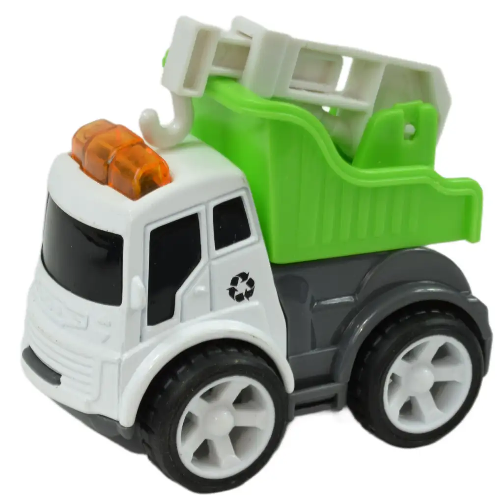 Speed Racer: Lendkerekes szemétszállító kamion többféle változatban 6cm 1db kép 5