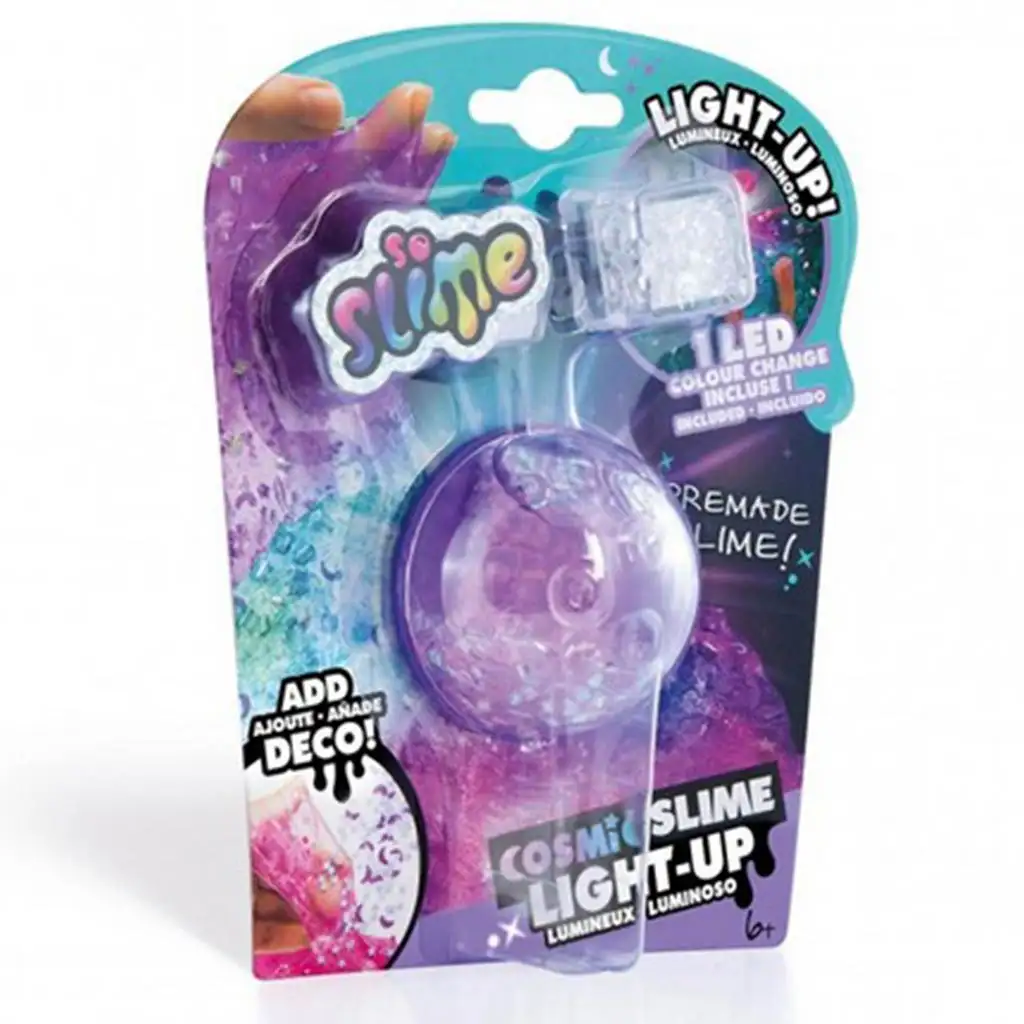 So Slime LED-el világító kozmikus slime többféle változatban kép 2