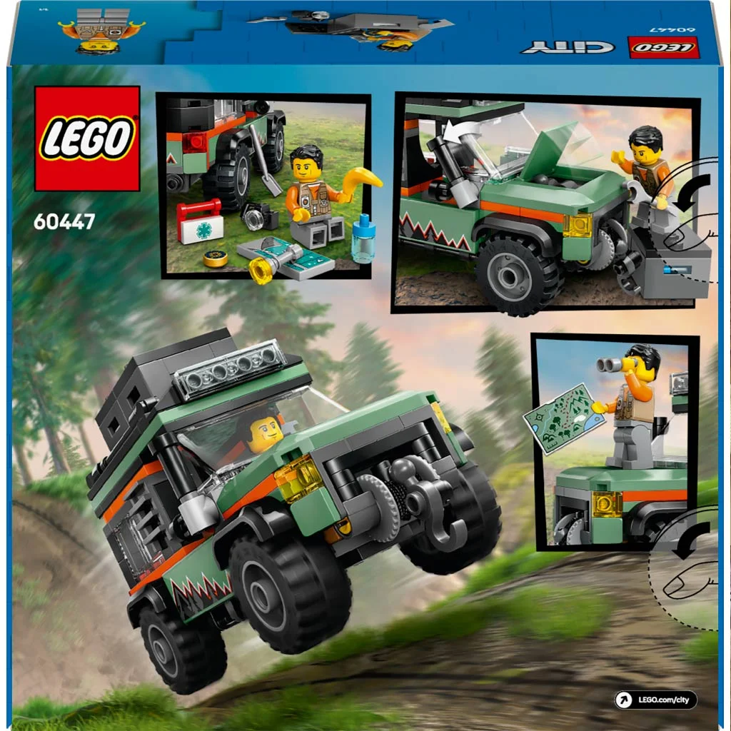 LEGO® City: 4x4-es off-road terepjáró (60447) kép 5