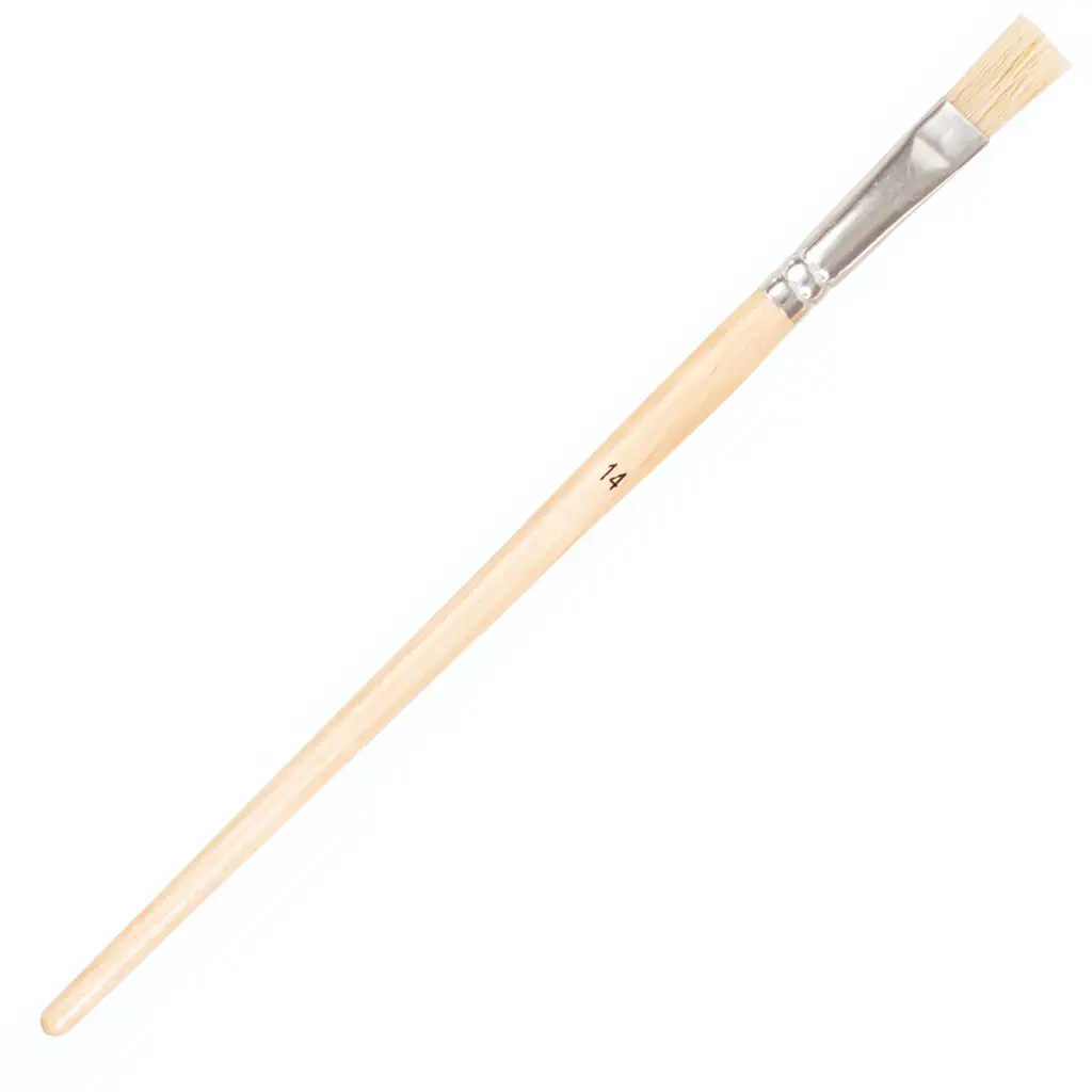 PlayBox: Vaddisznó szőr lapos fejű ecset 14-es méret