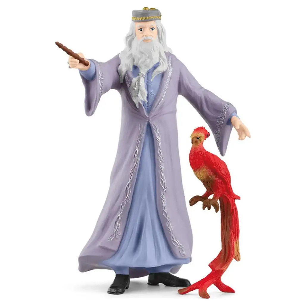 Schleich: Harry Potter Dumbledore és Fawkes figura szett (42637) kép 2