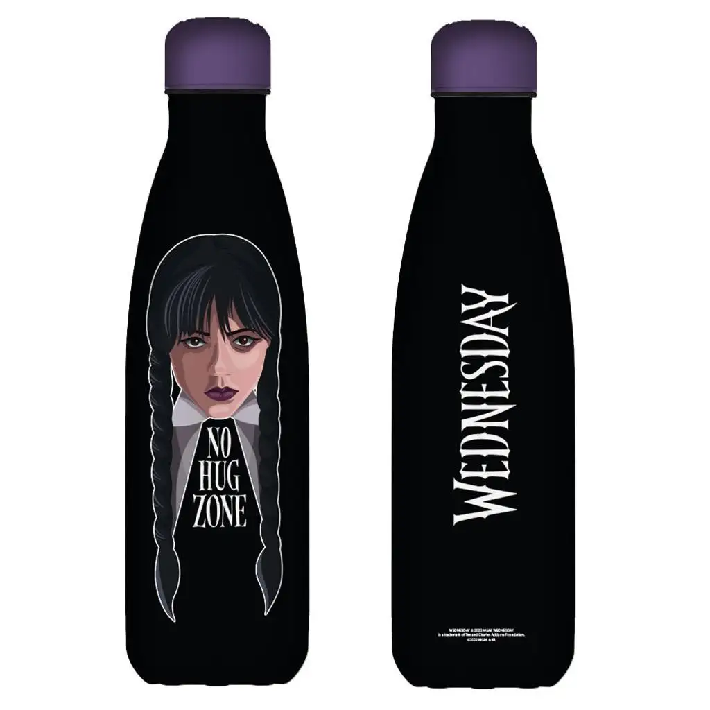 Wednesday: No Hug rozsdamentes vákuum kulacs 500ml kép 2
