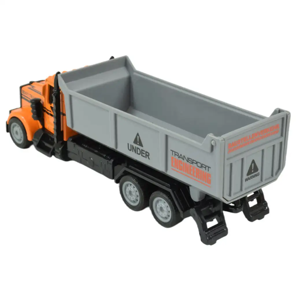 City Squad: Munkagép teherautó lendkerekes kialakítással kétféle változatban 1db kép 4