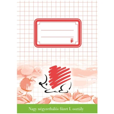 ICO: Süni nagy négyzethálós füzet A/5 1.osztályos
