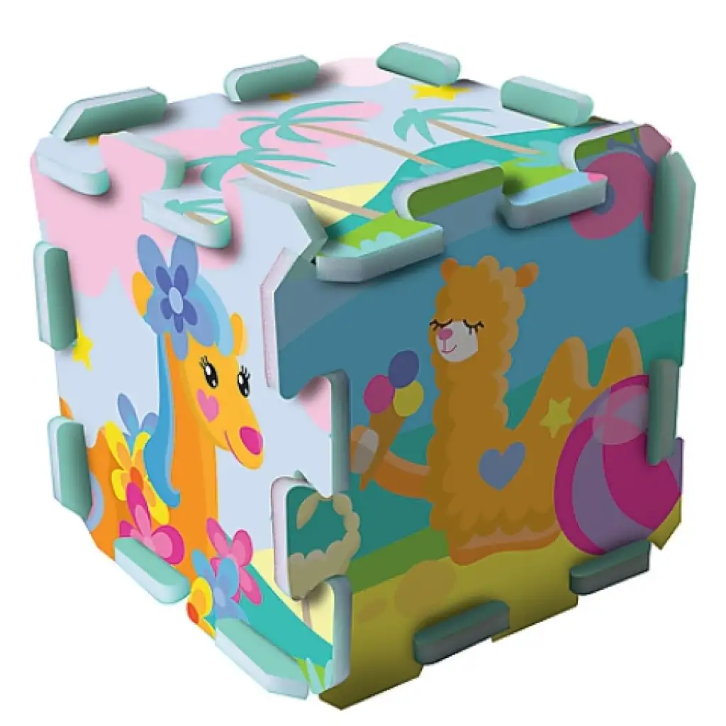 Tevék az oázisban szivacs puzzle - Terfl kép 4