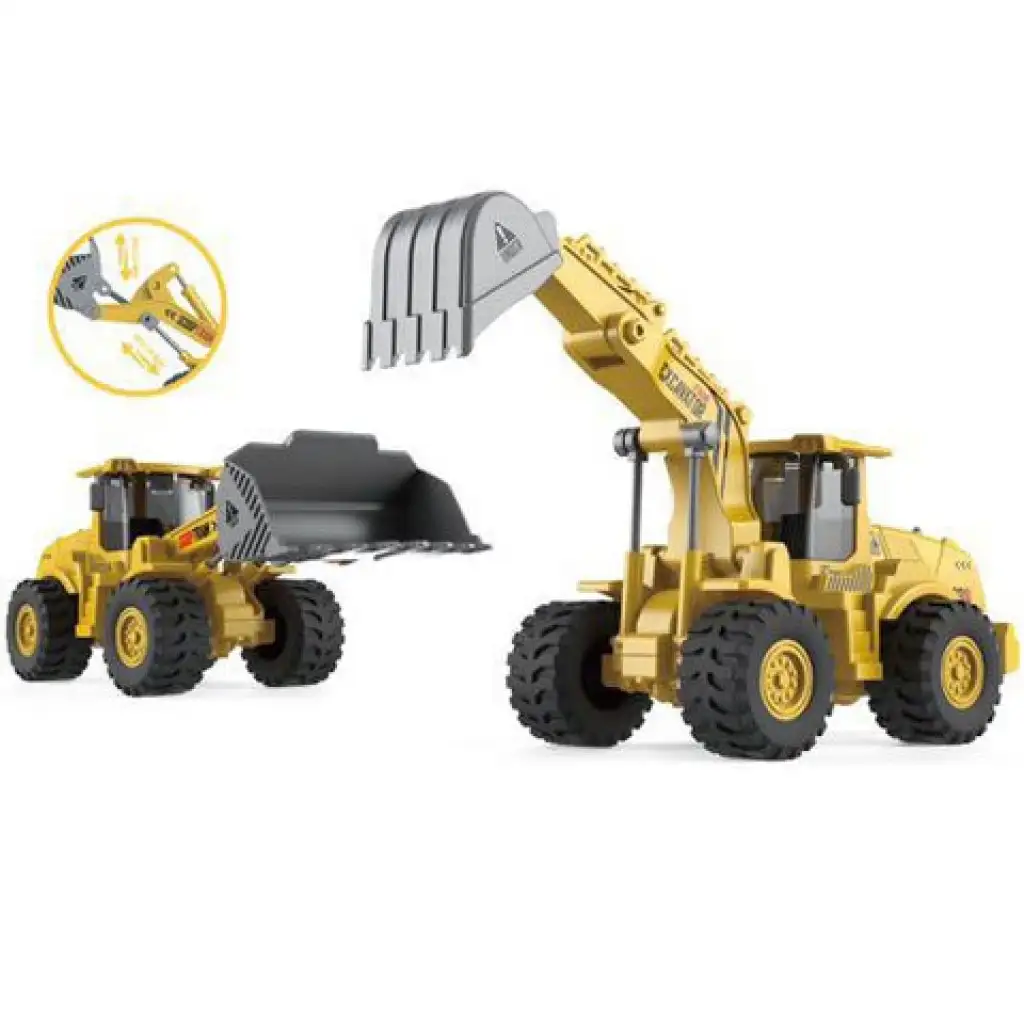 Földmunkagépek kétféle változatban