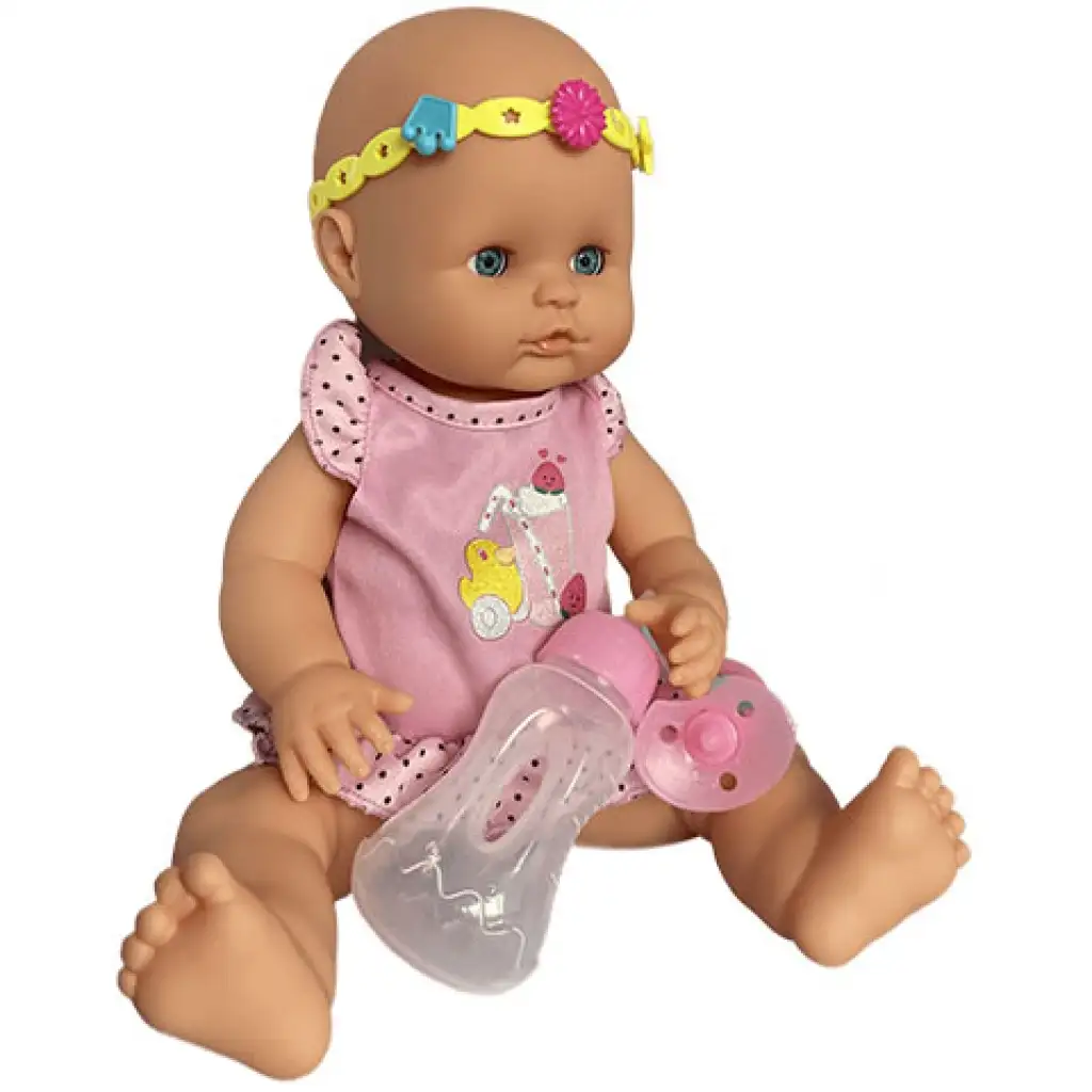 Jenny: Pisilős baba 12db-os fogorvosi játékszettel kétféle változatban kép 3