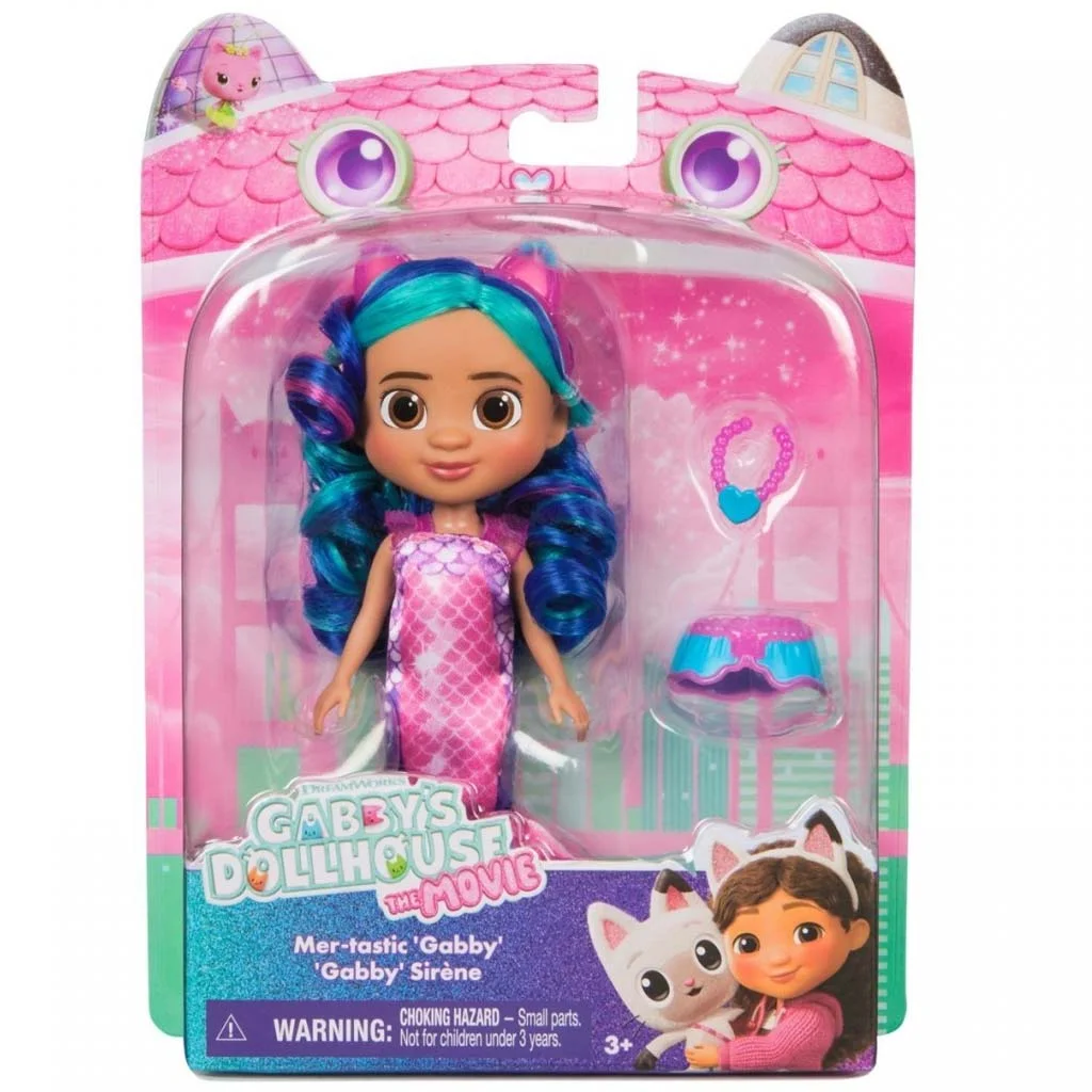 Gabby babaháza: Mer-tastic sellő Gabby baba - Spin Master