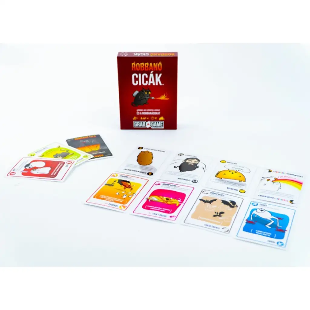 Robbanó cicák mini társasjáték kép 2