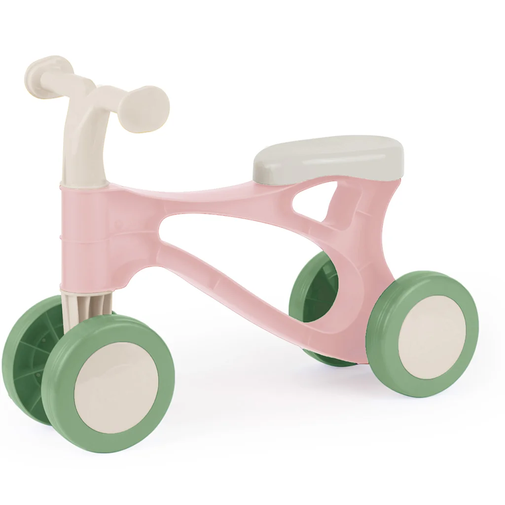 LENA: Lábbal hajtós pasztell rózsaszín kismotor