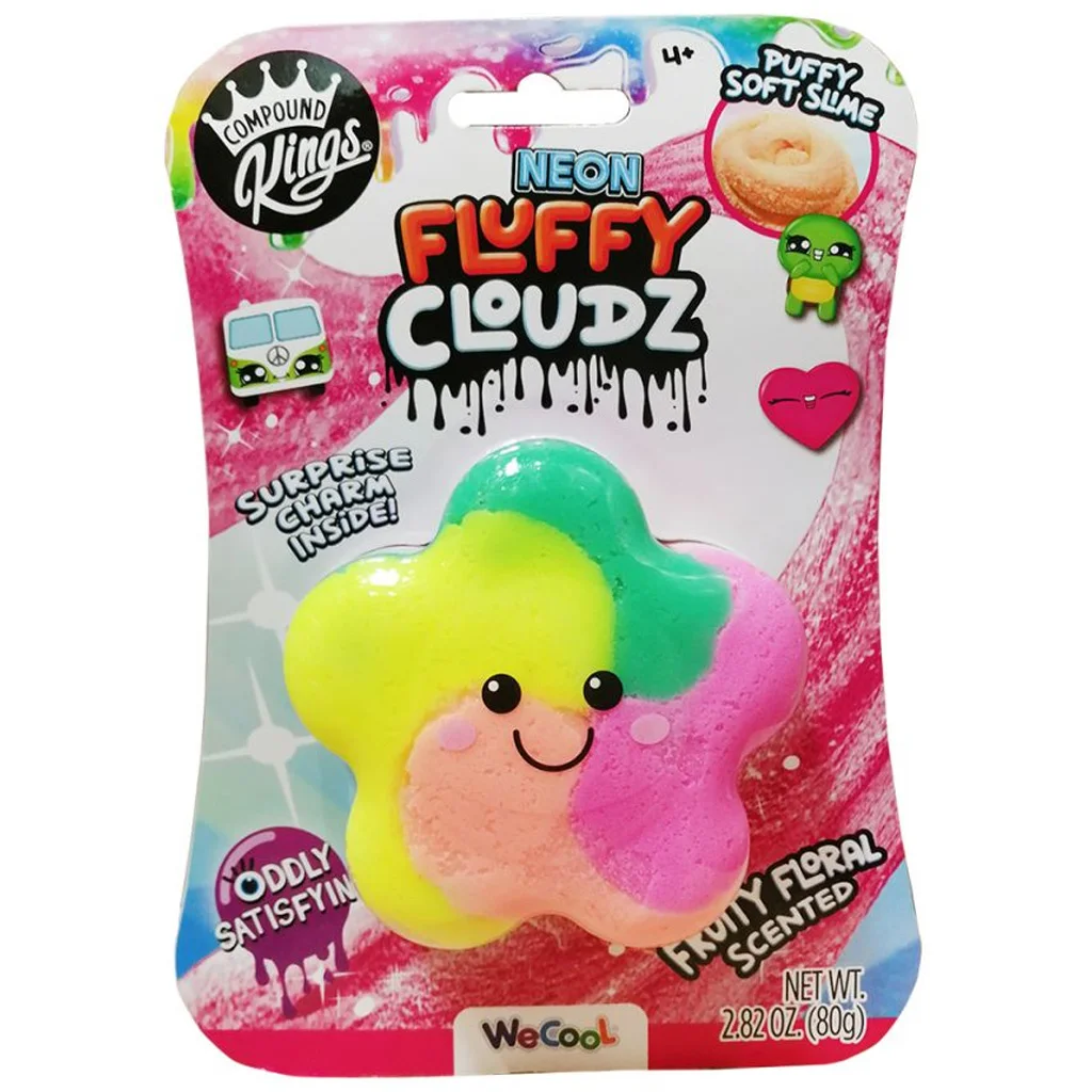Compound Kings: Neon Fluffy Cloudz illatos Slime