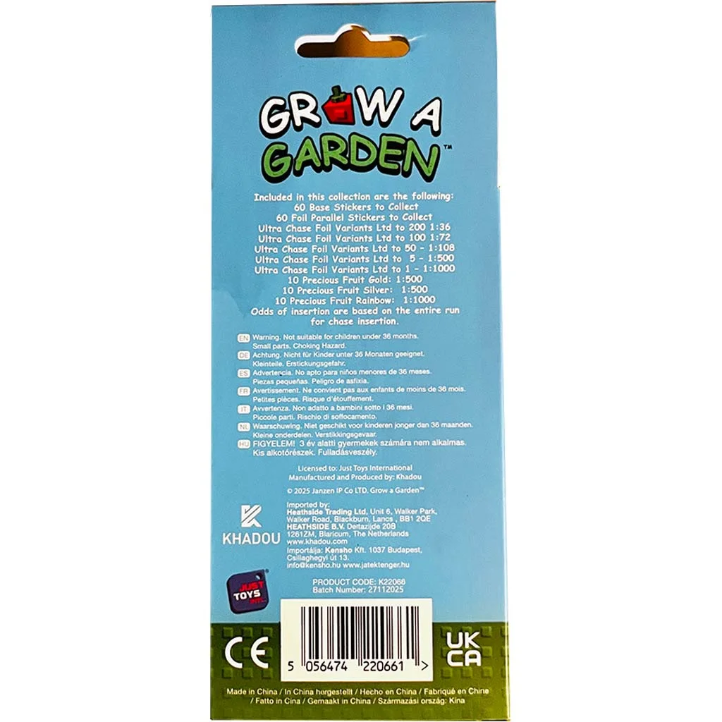 Grow A Garden Matricakártya dobozban bónusz kártyával kép 2