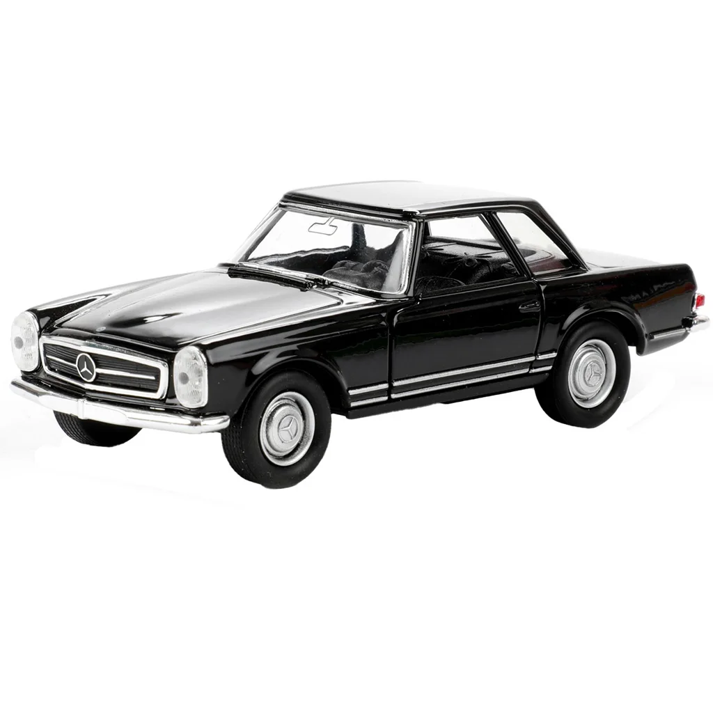 Welly: Mercedes-Benz 1963 230SL fém kisautó modell többféle változatban 11cm kép 7