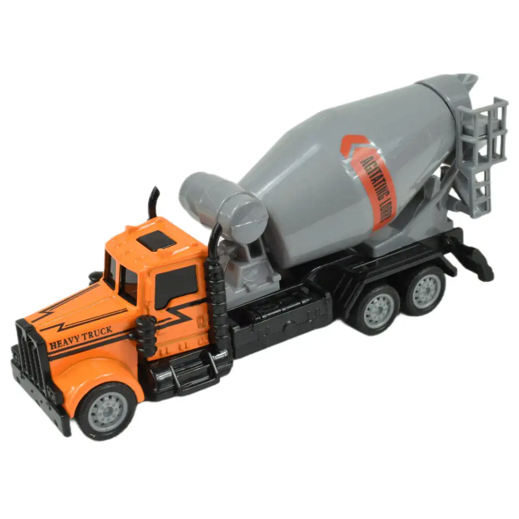 City Squad: Munkagép teherautó lendkerekes kialakítással kétféle változatban 1db kép 7