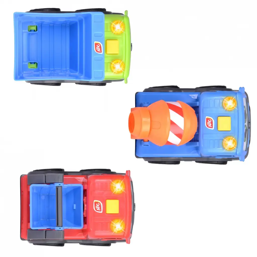 ABC Volvo Trucky városi munkagépek több változatban 13 cm - Simba Toys kép 5