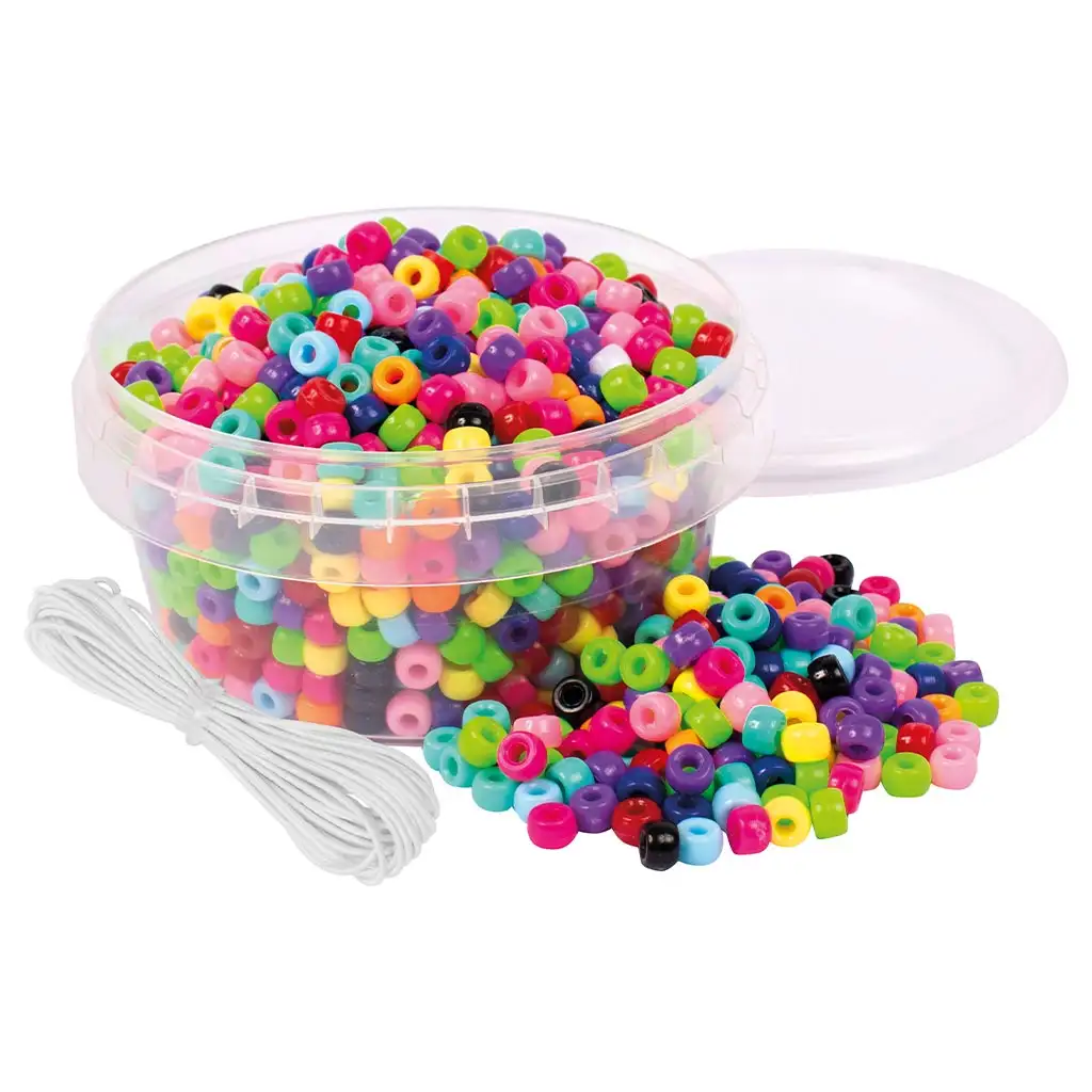 PlayBox: Kis méretű fűzhető gyöngyök 6mm 850db