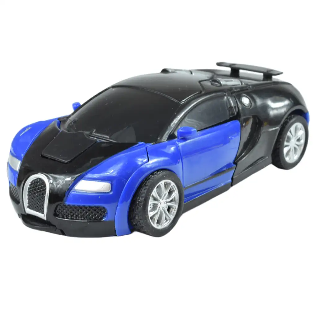 Racing Car: Robottá alakítható lendkerekes sportautó többféle változatban 13cm kép 4