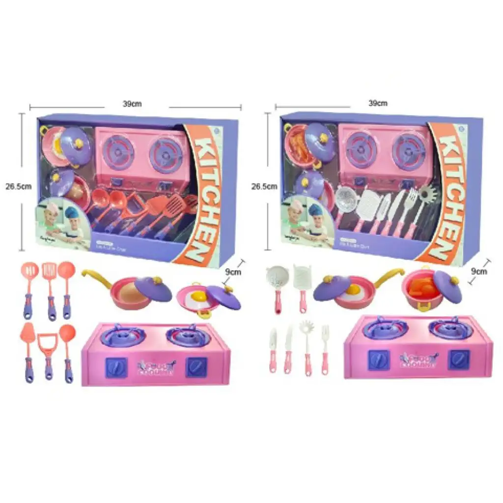 I'm a little Chef mini konyhai játékszett kétféle változatban 13db-os