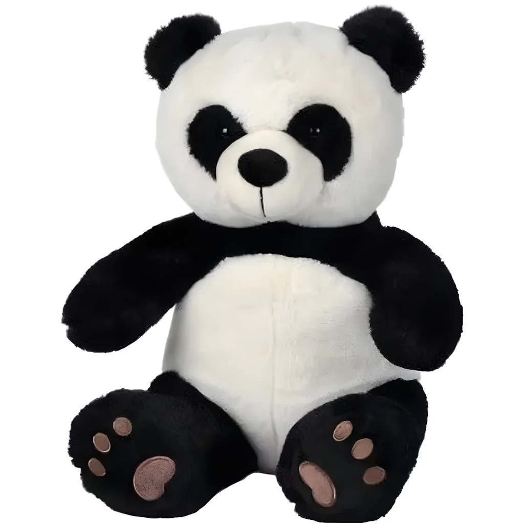 Nicotoy: Ülő panda plüssfigura 33cm - Simba Toys