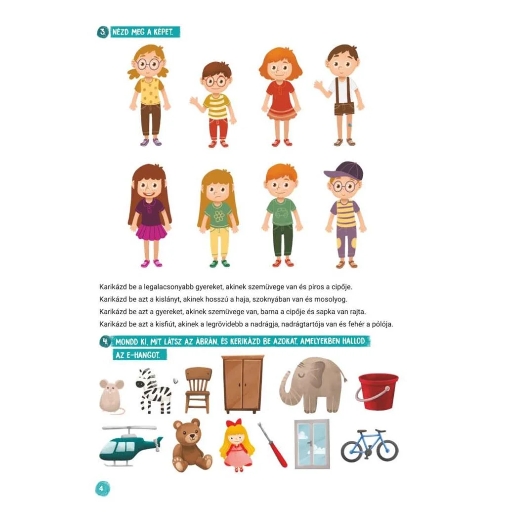 Minitanoda - Iskolaelőkészítő feladatok nagycsoportosoknak kép 4