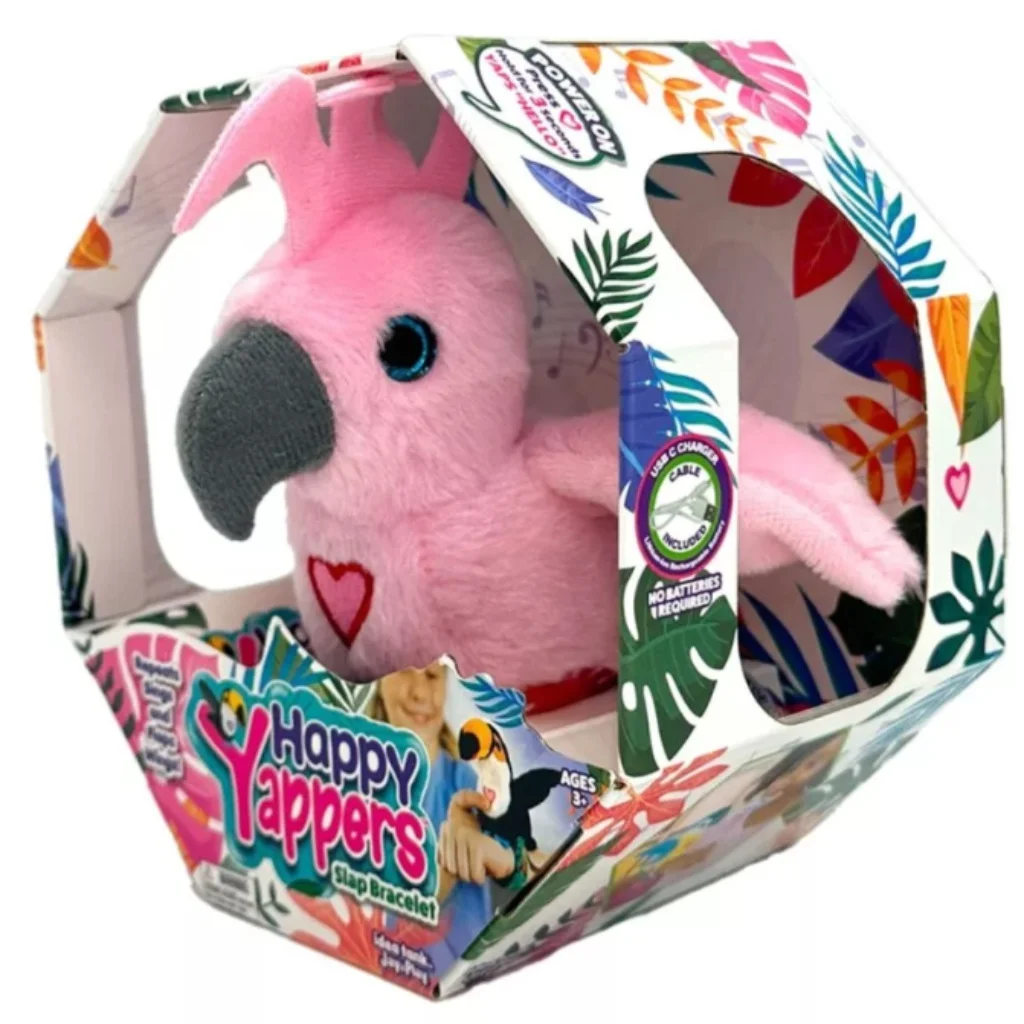 Happy Yappers interaktív plüss Kakadu
