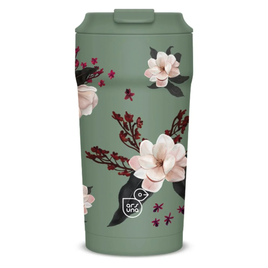 Ars Una Flowery Green thermo bögre 470ml