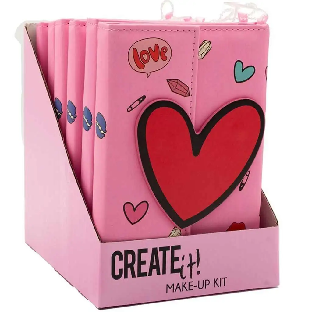 Canenco: Create It! Make-Up sminkszett tükrös naplóban mágneszárral kép 5