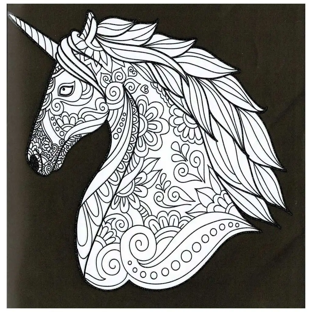 Csillogó kifestők - Unikornisok kép 3