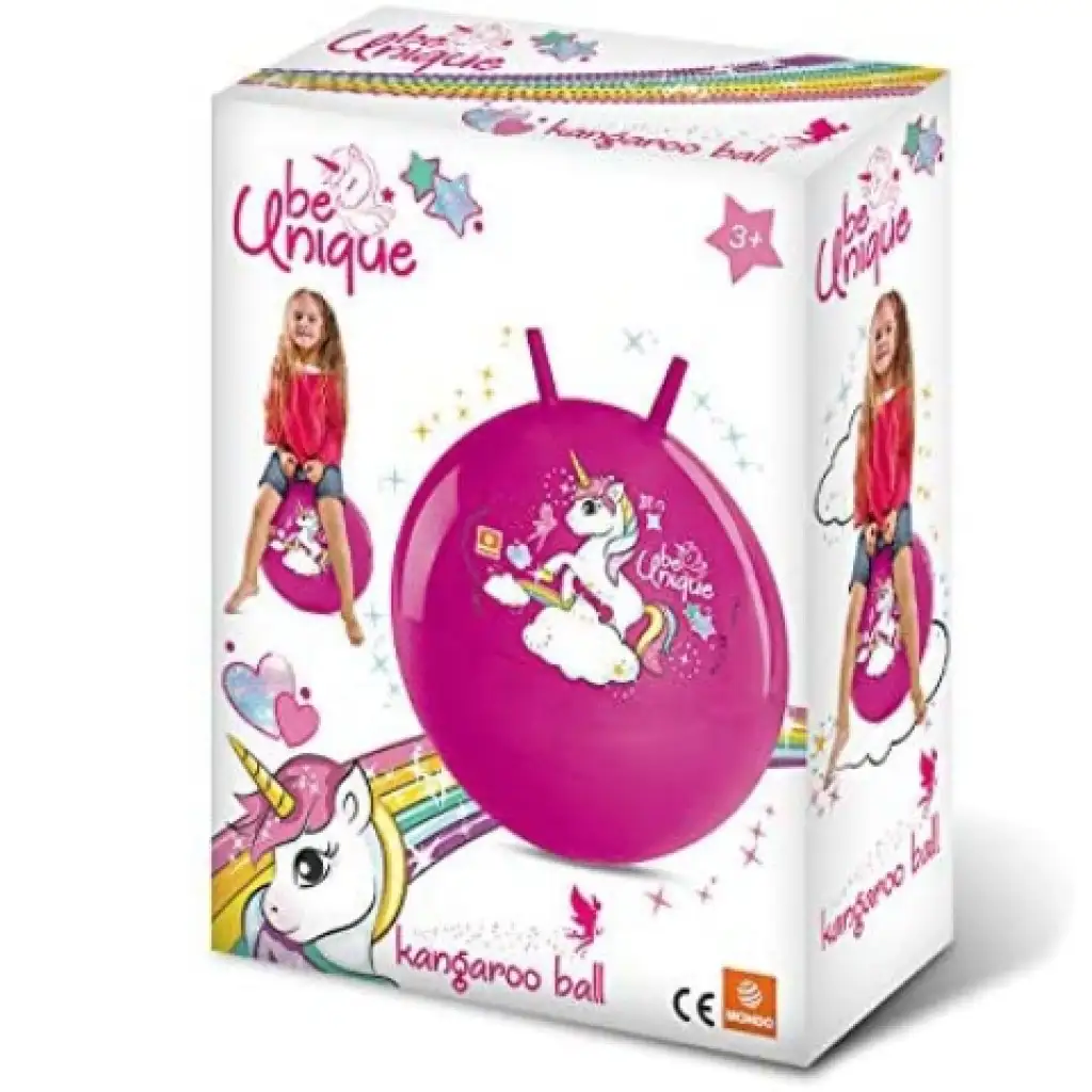 Unikornisos ugrálólabda 50cm