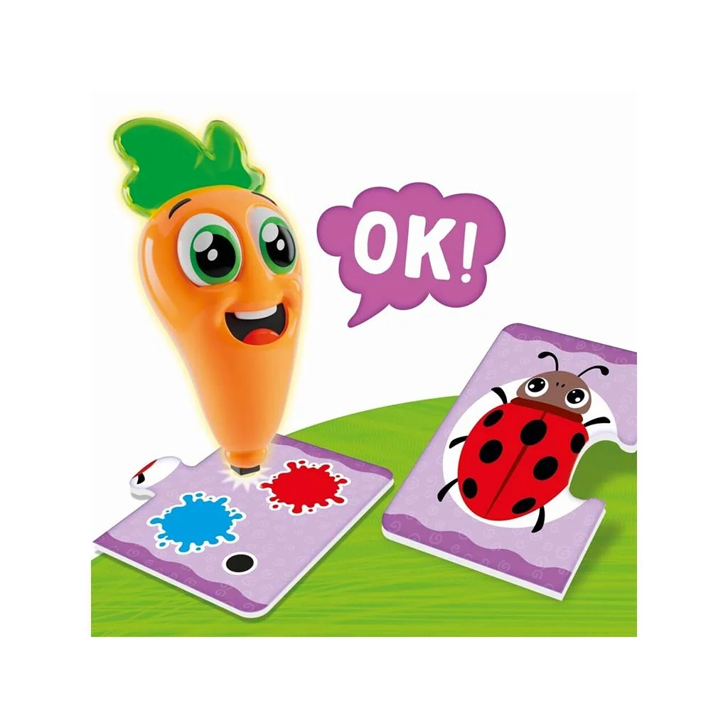 Carotina baby: A Farm készségfejlesztő játék interaktív tollal - Lisciani kép 3