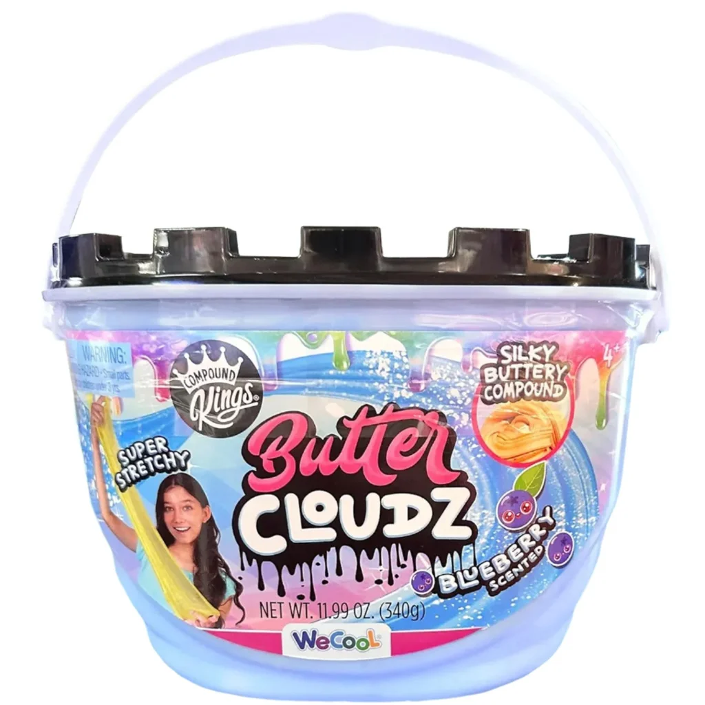 Compound Kings Vajfelhő slime, 340g - áfonya