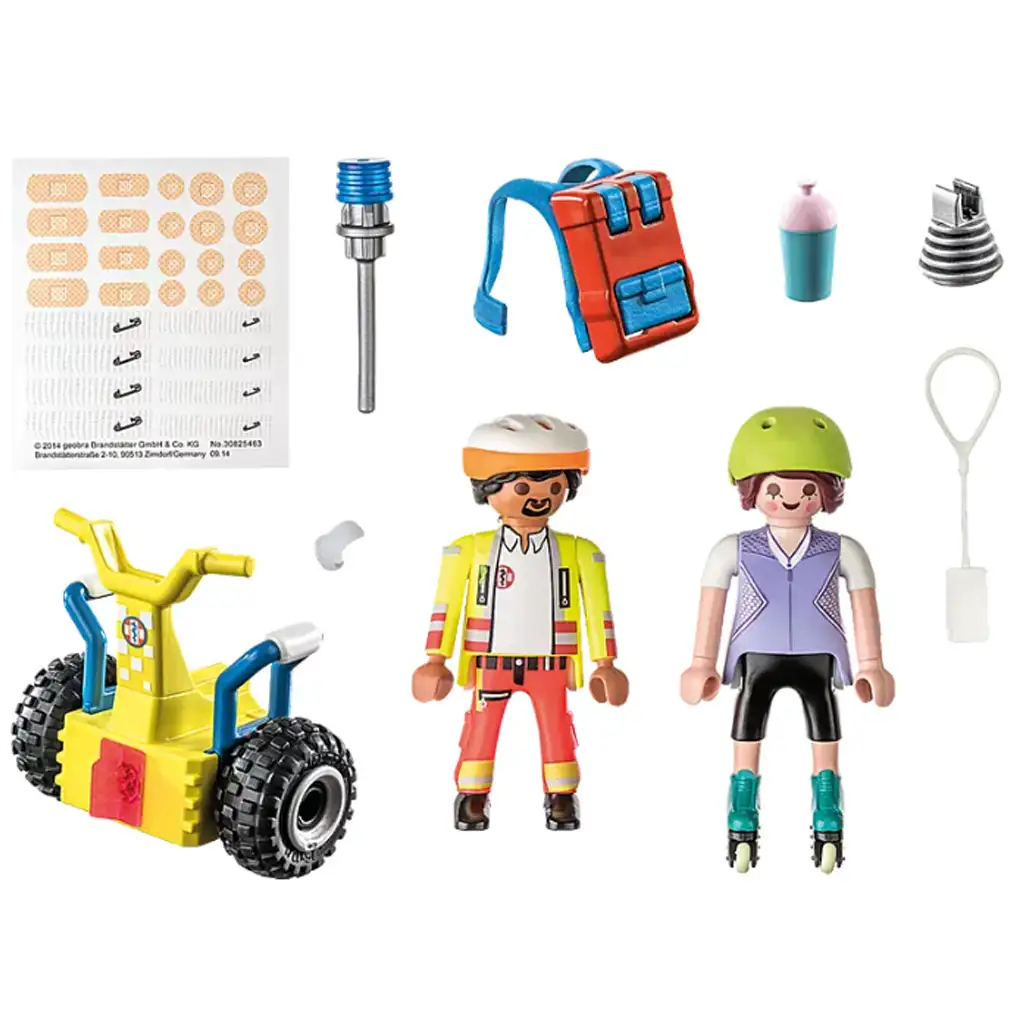 Playmobil: Starter Pack - Segway mentőakció (71257) kép 2