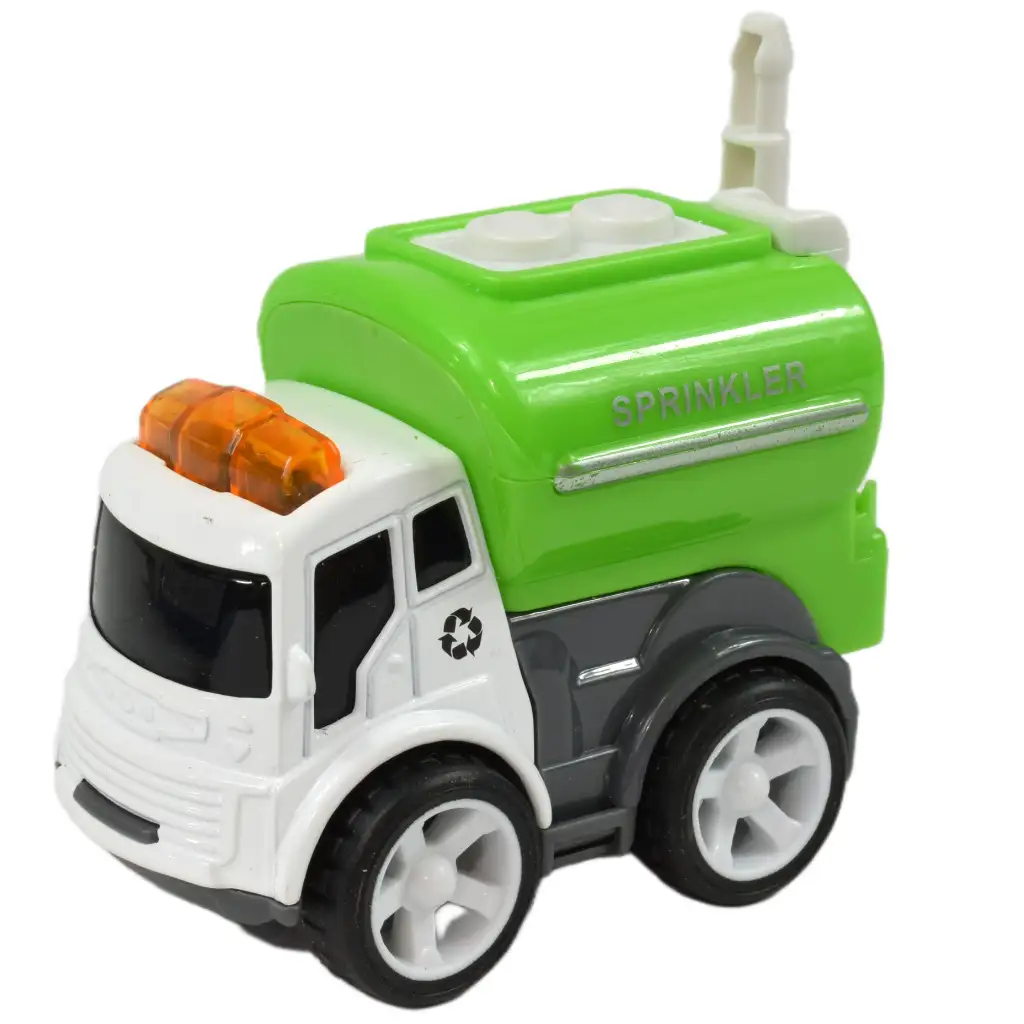 Speed Racer: Lendkerekes szemétszállító kamion többféle változatban 6cm 1db kép 2