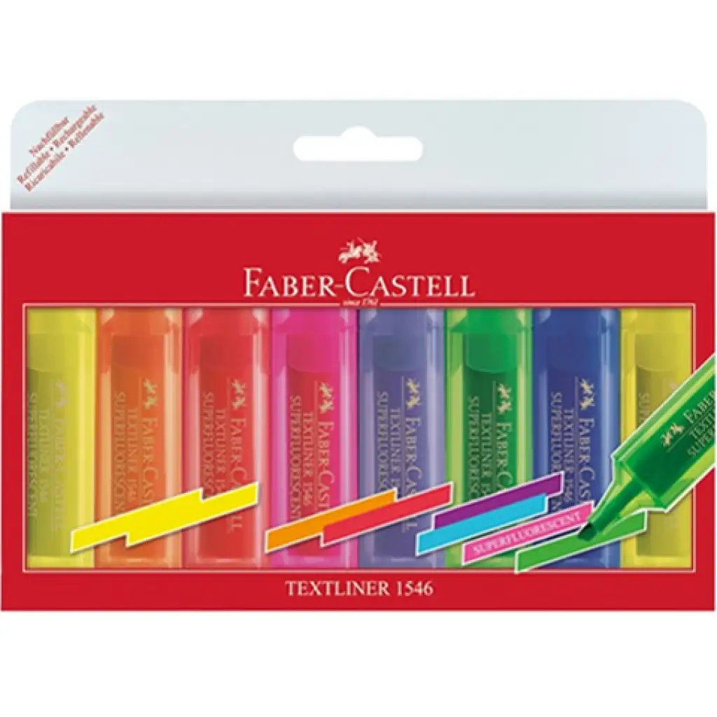 Faber-Castell: Superfluorescent szövegkiemelő szett 8db-os