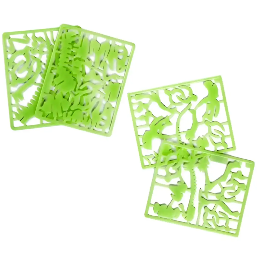 Dínós fluoreszkáló 3D puzzle többféle változatban 1db kép 4