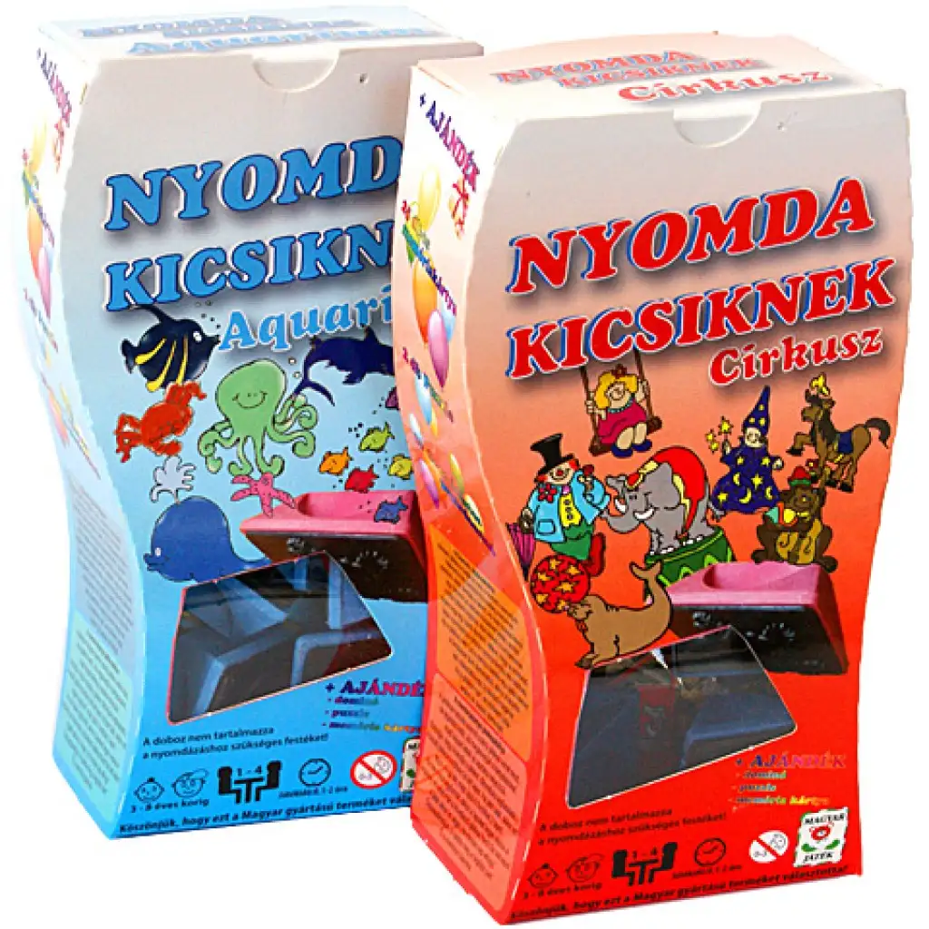 Nyomdaszett kicsiknek több változatban kép 3