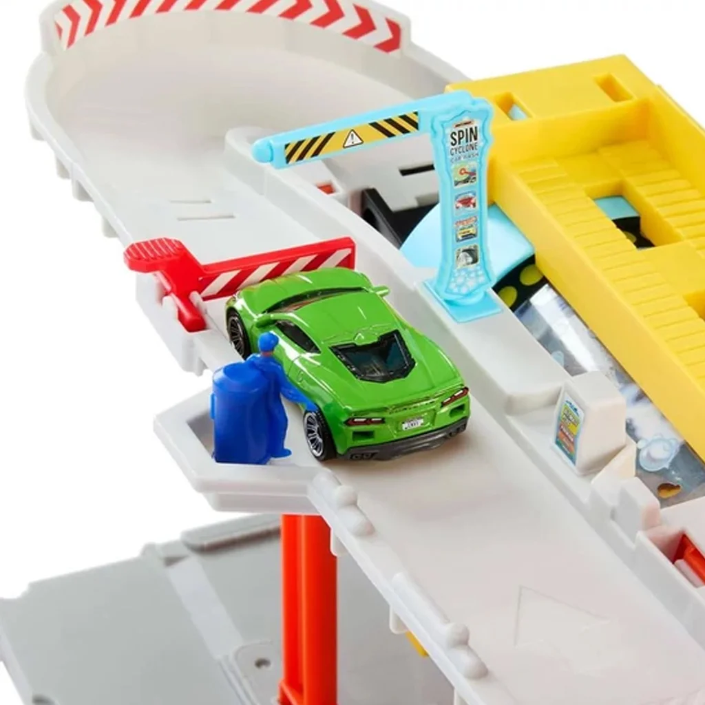 Matchbox: Spin Cyclone autómosó pályaszett – Mattel kép 3