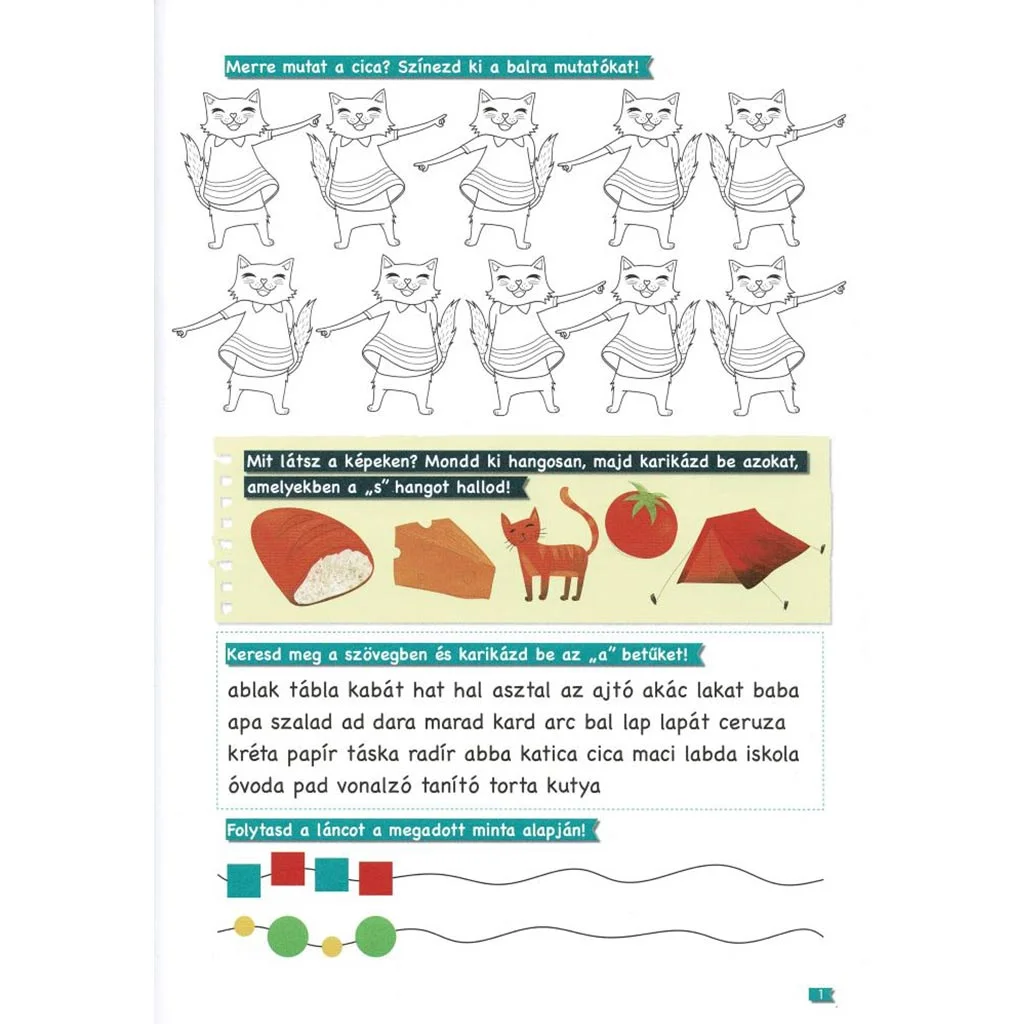 Tanoda - Gyakorlófeladatok elsősöknek 1. kép 2