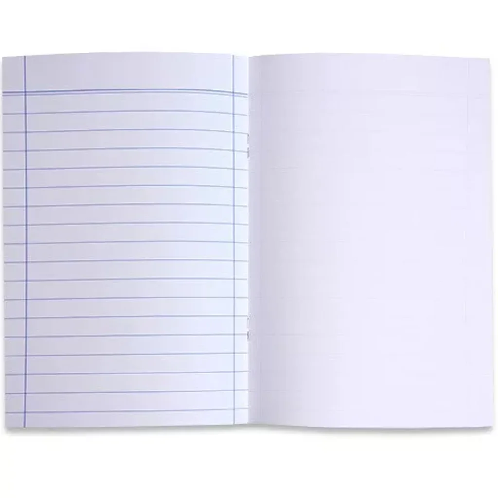 Írok és rajzolok 3. osztályos 2 az 1-ben vonalas és sima füzet A/5 kép 2