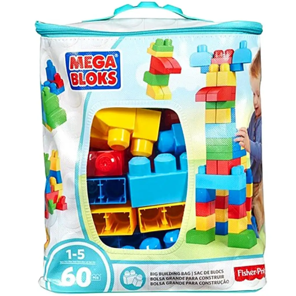 Építőkocka szett 60db-os - Mega Bloks kép 3