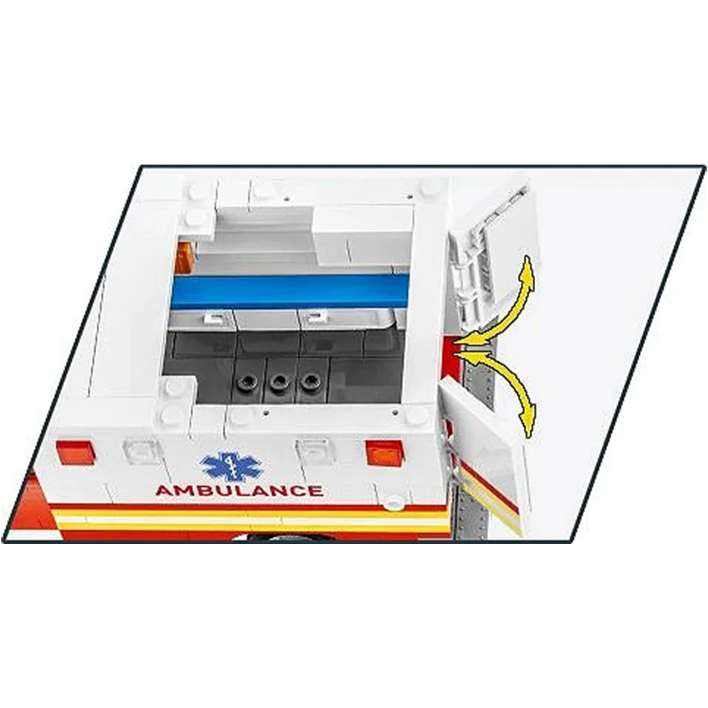 COBI: Dodge RAM 3500 mentőautó építőjáték (24609) kép 4