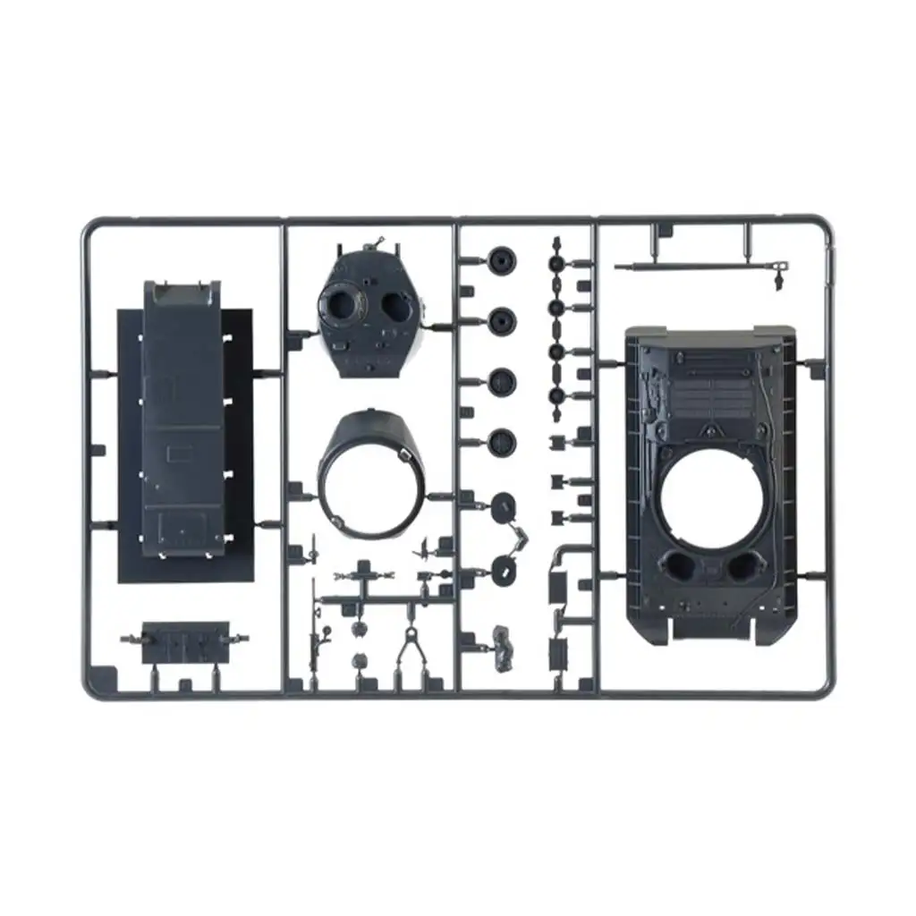 Italeri 1/56 M4A3E8 Sherman Fury tank makett kép 7
