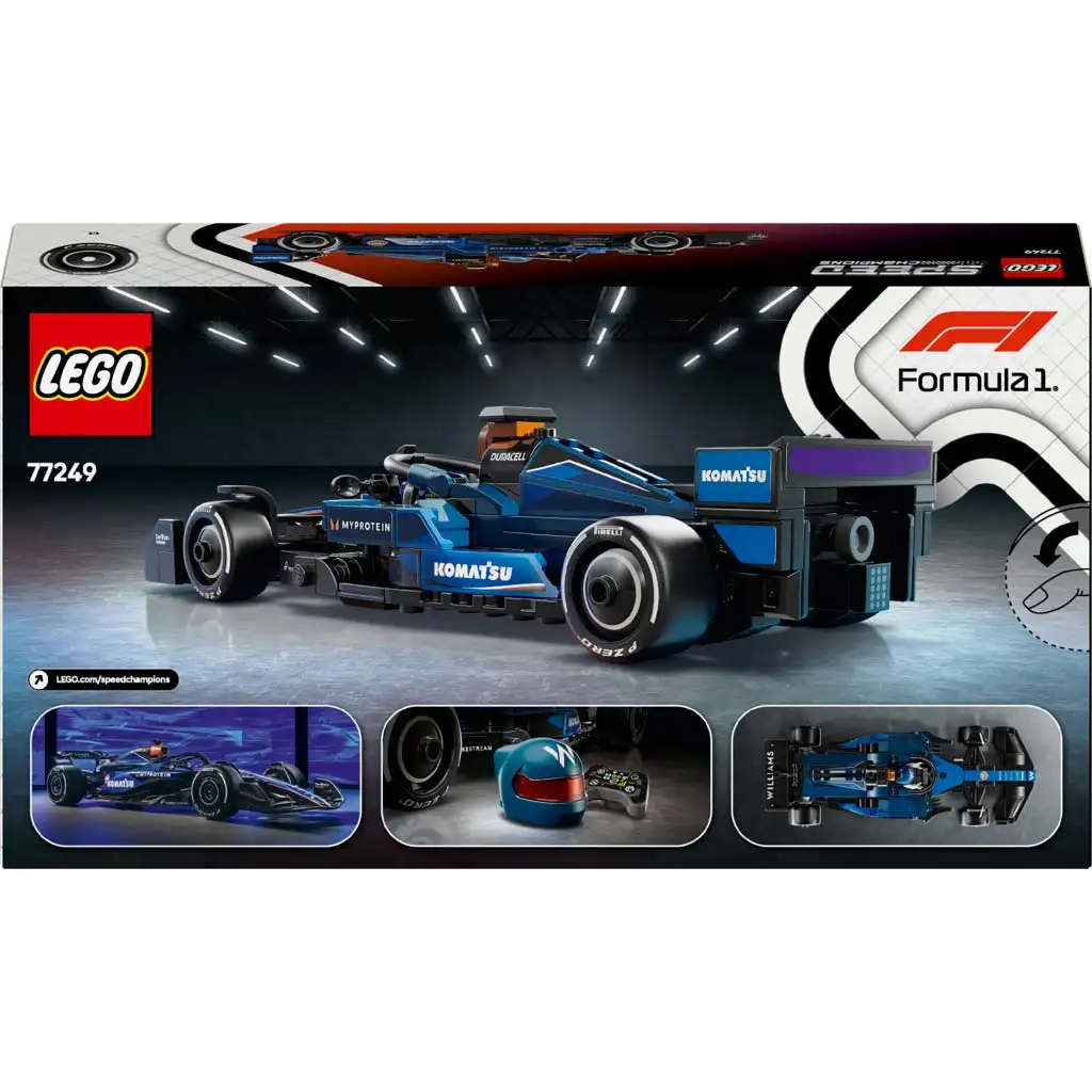 LEGO® Speed Champions: Williams Racing FW46 F1® versenyautó (77249) kép 2