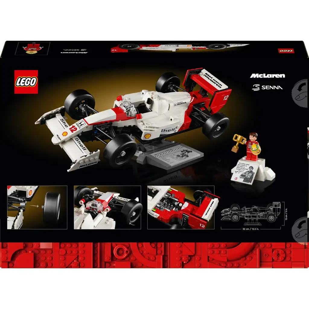 LEGO® Icons: McLaren MP4/4 és Ayrton Senna (10330) kép 2