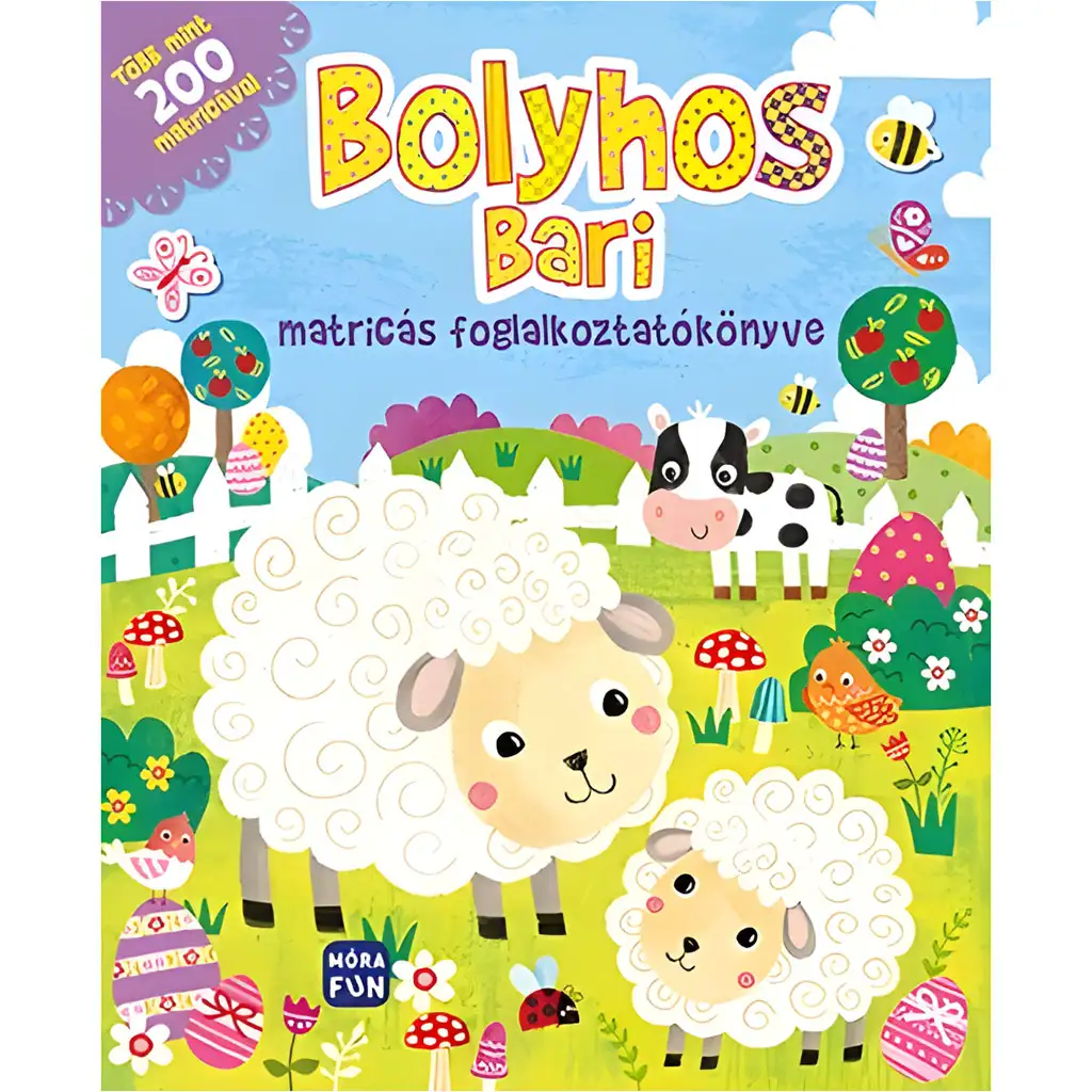 Móra: Bolyhos Bari matricás foglalkoztató könyv